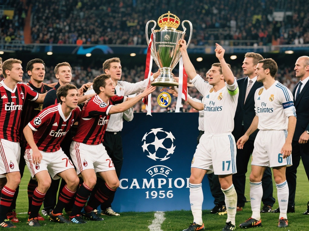 欧冠自1955年创办以来，见证了无数球队的崛起与荣
