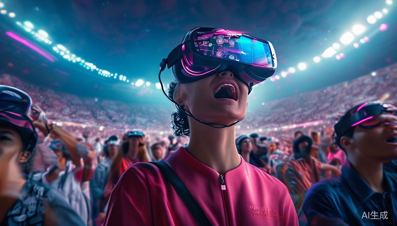 未来的体育赛事将依托先进科技实现“沉浸式”体验。虚